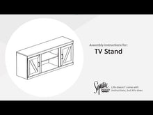 Load and play video in Gallery viewer, Bellaby - TV Stand W/Fireplace Option