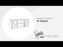 Load and play video in Gallery viewer, Wynnlow - TV Stand With Fireplace Option