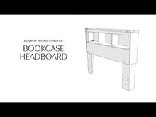 Load and play video in Gallery viewer, Frandern - Bookcase Headboard
