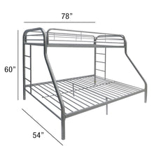 Load image into Gallery viewer, Tritan Twin/Full Bunk Bed