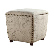 Load image into Gallery viewer, ACCENTS OTTOMAN 501108