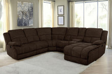 Load image into Gallery viewer, 6 PC MOTION SECTIONAL 602570