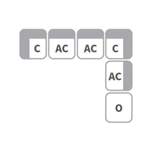 Load image into Gallery viewer, 6 PC SECTIONAL 551511-SET