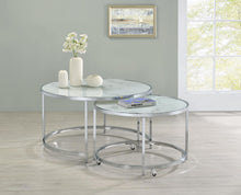 Load image into Gallery viewer, 2 PC NESTING COFFEE TABLE 721528