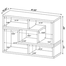 Load image into Gallery viewer, VELMA BOOKCASE / TV CONSOLE 800330