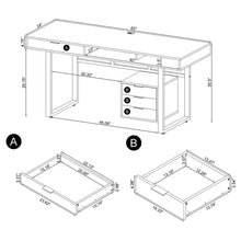 Load image into Gallery viewer, OFFICE DESK 801897