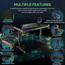 Load image into Gallery viewer, AVOCA GAMING DESK 802439