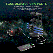 Load image into Gallery viewer, AVOCA GAMING DESK 802439