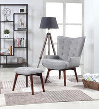 Load image into Gallery viewer, ACCENT CHAIR WITH OTTOMAN 904119