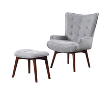Load image into Gallery viewer, ACCENT CHAIR WITH OTTOMAN 904119