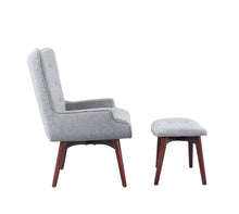 Load image into Gallery viewer, ACCENT CHAIR WITH OTTOMAN 904119