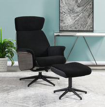 Load image into Gallery viewer, ACCENT CHAIR WITH OTTOMAN 905555