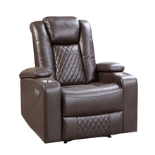 Load image into Gallery viewer, Caelan Collection 3pc Set: Sofa, Love (Power), Chair