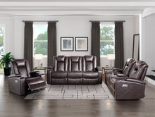 Load image into Gallery viewer, Caelan Collection 3pc Set: Sofa, Love (Power), Chair