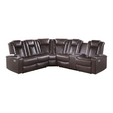 Load image into Gallery viewer, Caelan Collection 3-Piece Reclining Sectional 9366DB*SC
