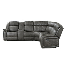 Load image into Gallery viewer, Centeroak Collection 9479S 3-Piece Reclining Sectional with Left Console