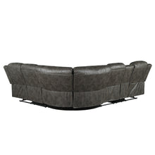 Load image into Gallery viewer, Centeroak Collection 9479S 3-Piece Reclining Sectional with Left Console