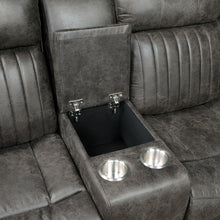 Load image into Gallery viewer, Centeroak Collection 9479S 3-Piece Reclining Sectional with Left Console