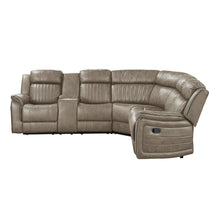 Load image into Gallery viewer, Centeroak Collection 9479S 3-Piece Reclining Sectional with Left Console