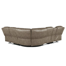 Load image into Gallery viewer, Centeroak Collection 9479S 3-Piece Reclining Sectional with Left Console