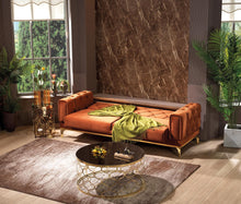 Load image into Gallery viewer, Valeria Orange Sofa