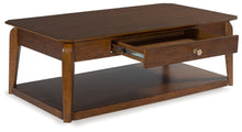 Load image into Gallery viewer, Trenmour - Rectangular Cocktail Table - Medium Brown
