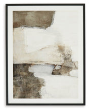 Load image into Gallery viewer, Aldricton - Wall Art - Brown / White
