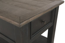 Load image into Gallery viewer, Tyler Creek - Rectangular End Table - Grayish Brown / Black
