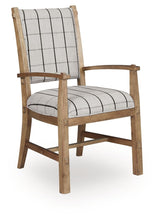 Load image into Gallery viewer, Ridgester - Dining Upholstered Arm Chair (Set of 2) - Light Brown
