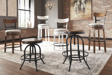 Load image into Gallery viewer, Valebeck - Swivel Barstool (Set of 2) - Brown / Black
