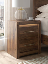Load image into Gallery viewer, Janfyn - Two Drawer Night Stand - Brown

