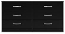 Load image into Gallery viewer, Finch - Six Drawer Dresser - Black
