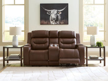 Load image into Gallery viewer, Knightington - Power Reclining Loveseat With Audio Seating

