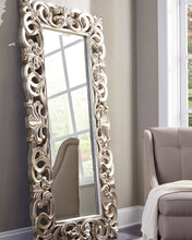 Load image into Gallery viewer, Lucia - Floor Mirror - Antique Silver Finish
