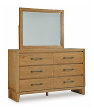 Load image into Gallery viewer, Sherbana - Dresser And Mirror - Light Brown
