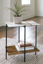 Load image into Gallery viewer, Braxmore - Accent Table - White / Light Brown
