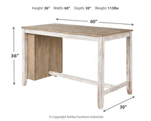 Load image into Gallery viewer, Skempton - Rectangular Counter Table With Storage Set
