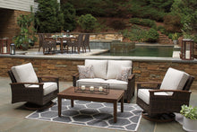 Load image into Gallery viewer, Paradise Trail - Loveseat w/Cushion - Medium Brown
