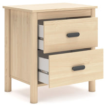 Load image into Gallery viewer, Cabinella - Two Drawer Night Stand - Tan
