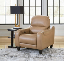 Load image into Gallery viewer, Mosswell - Power Recliner With Adj Headrest - Toffee
