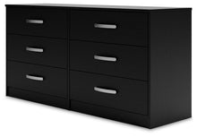 Load image into Gallery viewer, Finch - Six Drawer Dresser - Black
