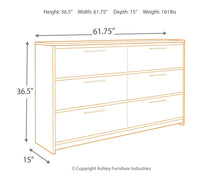 Load image into Gallery viewer, Baystorm - Six Smooth Drawer Dresser
