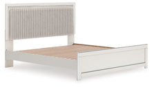 Load image into Gallery viewer, Zuraleus - Upholstered Panel Platform Bed With Roll Slats
