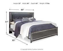 Load image into Gallery viewer, Lodanna - Panel Bed
