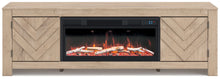 Load image into Gallery viewer, Cayboni - LG TV Stand With Fireplace Option
