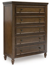 Load image into Gallery viewer, Sturlayne - Five Drawer Chest - Brown
