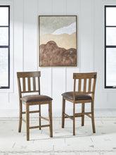 Load image into Gallery viewer, Urbinforte - Upholstered Barstool (Set of 2) - Light Brown
