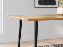 Load image into Gallery viewer, Gretlynn - Rectangular Dining Room Table - Black / Natural
