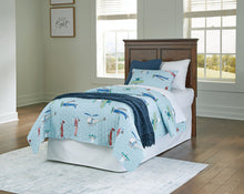 Load image into Gallery viewer, Danabrin - Twin Panel Headboard - Brown
