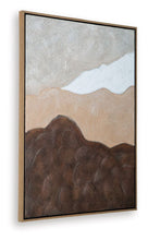 Load image into Gallery viewer, Fanthorne - Wall Art - Tan / Brown / White
